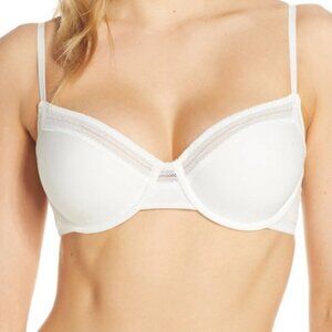 J. Crew Demi Bra 34B NWT **COLOR IS IVORY**